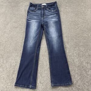 BKE Parker High Rise Bootcut Jeans Dark Wash Stretch Universal Fit Women 26x29.5